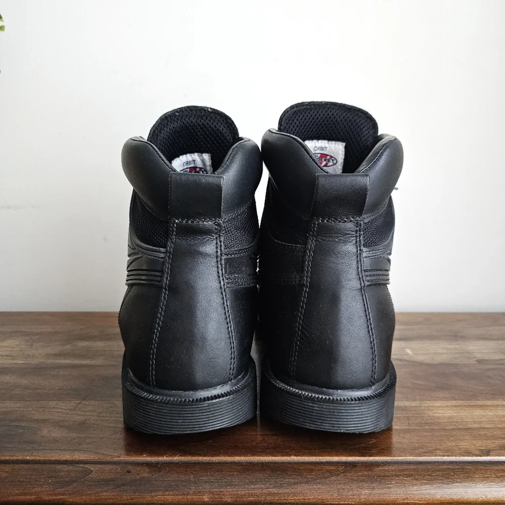 Joe Rocket Orbit Men’s Black Motorcycle Riding Protective Workwear Boots Size 13